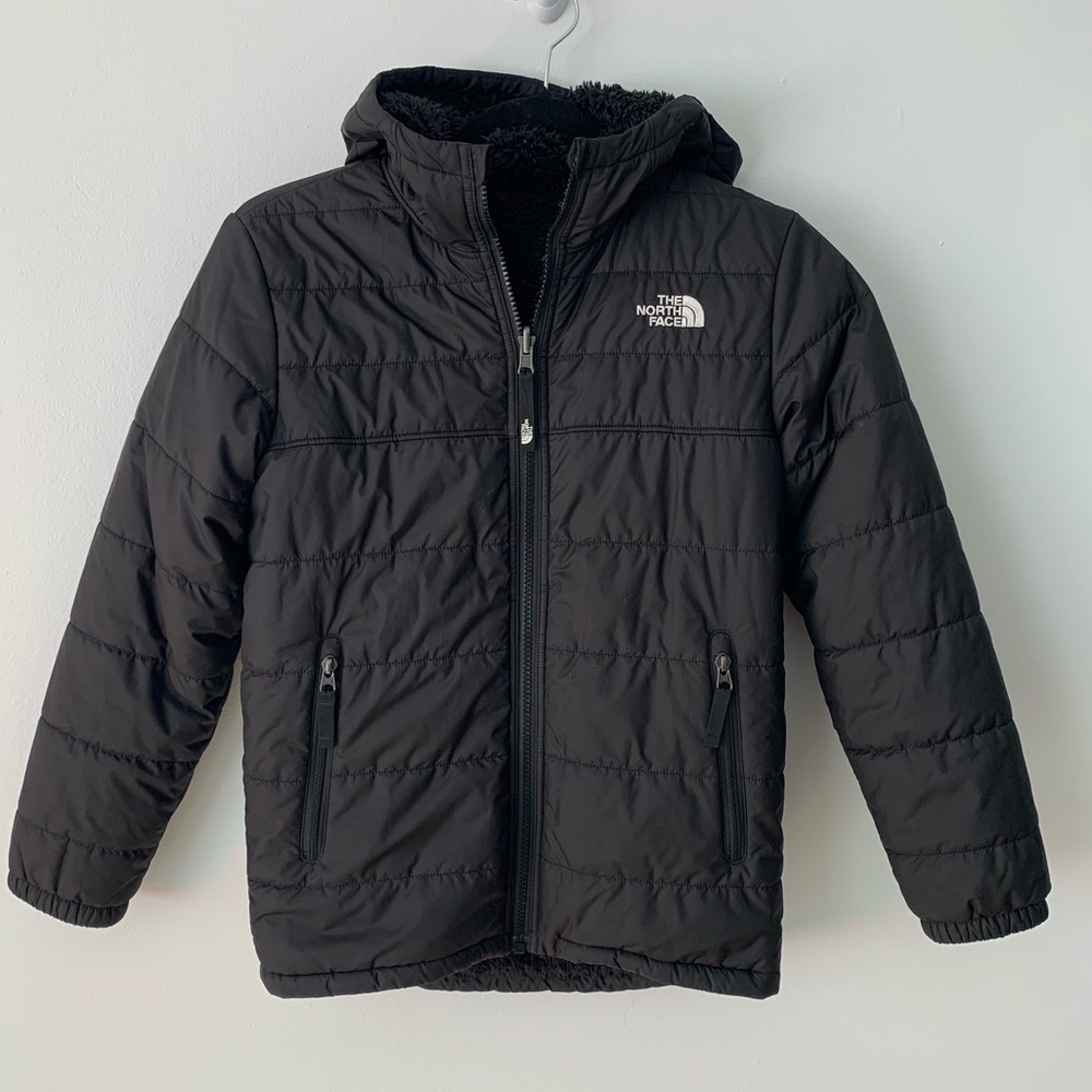 The North Face reversible jacket youth medium black